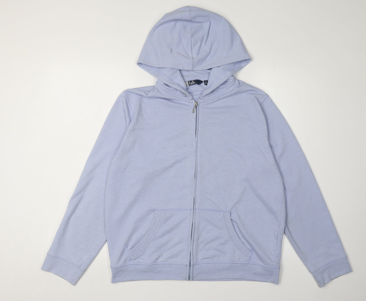Isle Women's Blue Full Zip Hoodie, Size M, Casual