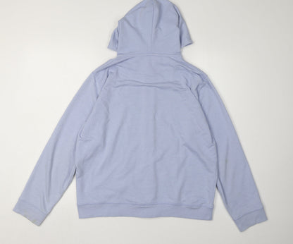 Isle Women's Blue Full Zip Hoodie, Size M, Casual