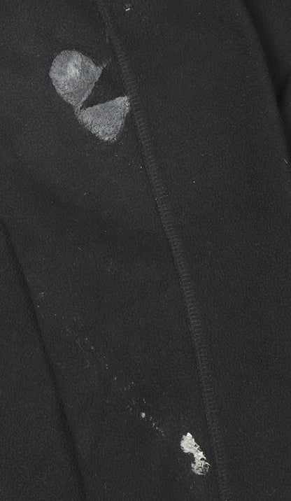 Mondetta Men's Black Fleece 1/4 Zip Sweatshirt L/S