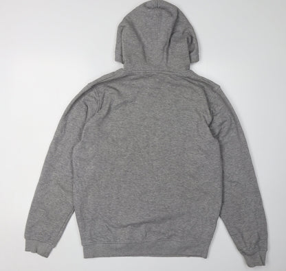 Admiral Men's Grey Hoodie M Pullover with Logo