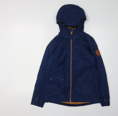 Boys Gelert Blue Hooded Basic Jacket 9-10 Years