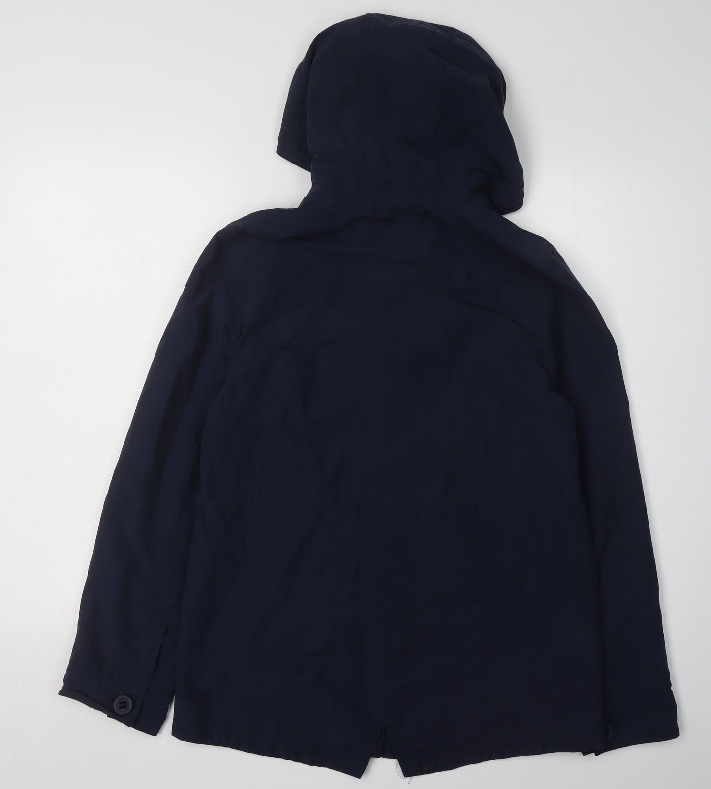 Womens UK Size 8 Marks and Spencer Blue Anorak Coat