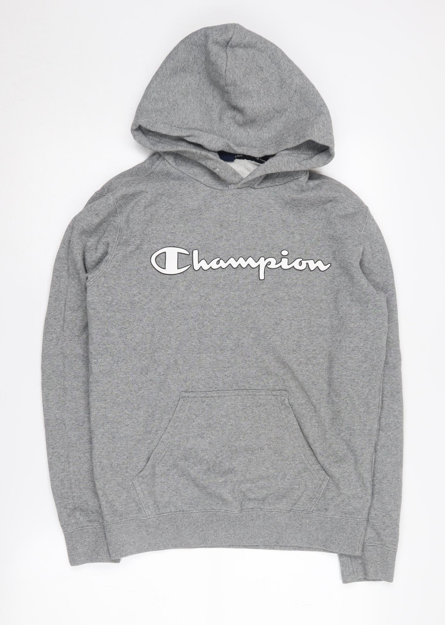Mens UK Size S Champion Grey Pullover Hoodie