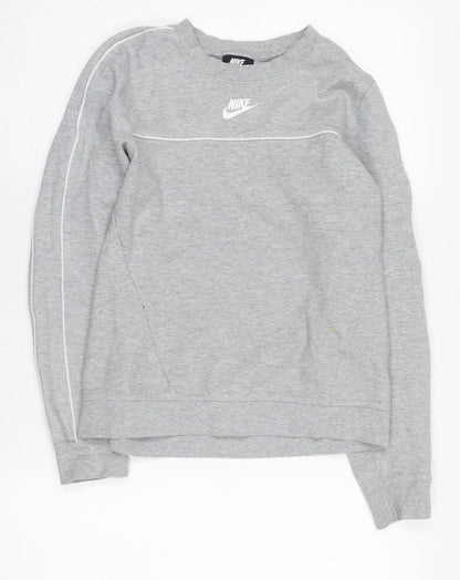 Nike Women's Grey XS Pullover Sweatshirt