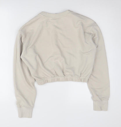 Champion Women's Beige Pullover Sweatshirt M