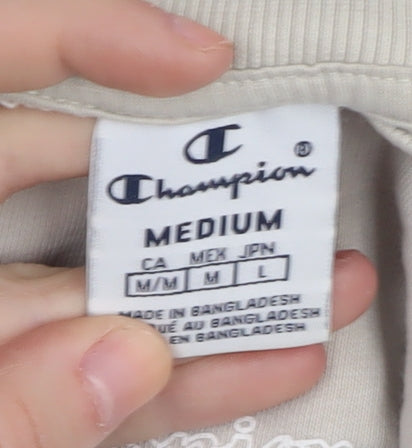Champion Women's Beige Pullover Sweatshirt M