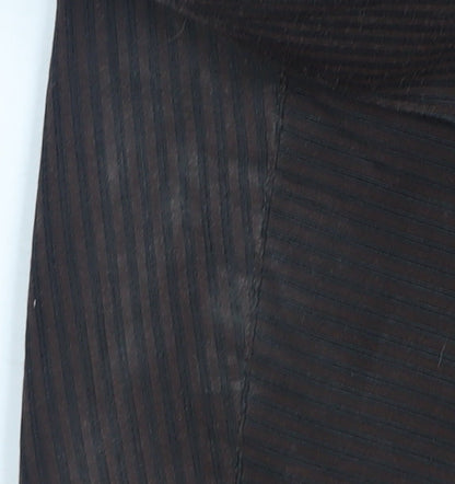 Tom English Men's Large Black Striped Shirt