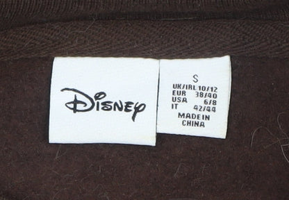 Womens UK Size 10/12 Disney Brown Pullover Sweatshirt