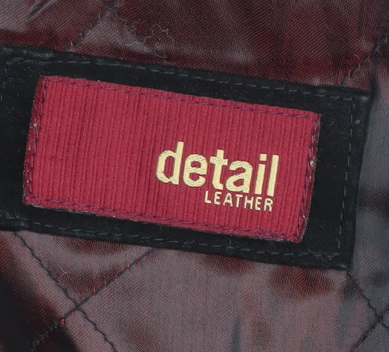 Mens UK Size L detail Black