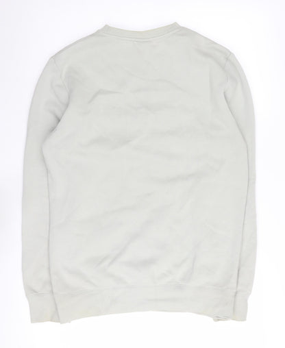 Mens UK Size S H&M Beige Pullover Sweatshirt