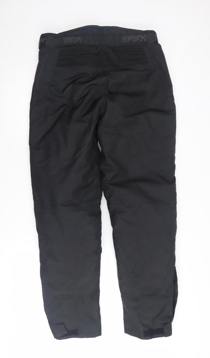 SWIFT Unisex Black S Snow Pants with Buckle Closure