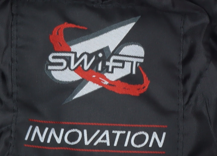 SWIFT Unisex Black S Snow Pants with Buckle Closure