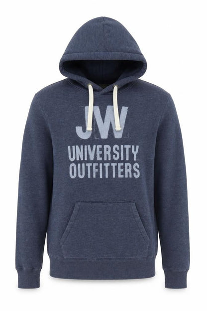 Mens UK Size M Jack Wills Blue Pullover Hoodie
