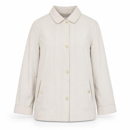 Womens UK Size 12 Isle Beige Basic Jacket
