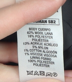 Mens UK Size 40 Topman Regular Blue Suit Jacket
