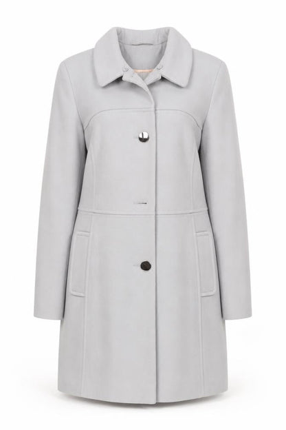 Womens UK Size L Oasis Grey Overcoat