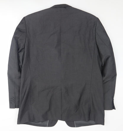 Mens UK Size 46 Jack Reid Regular Grey Suit Jacket