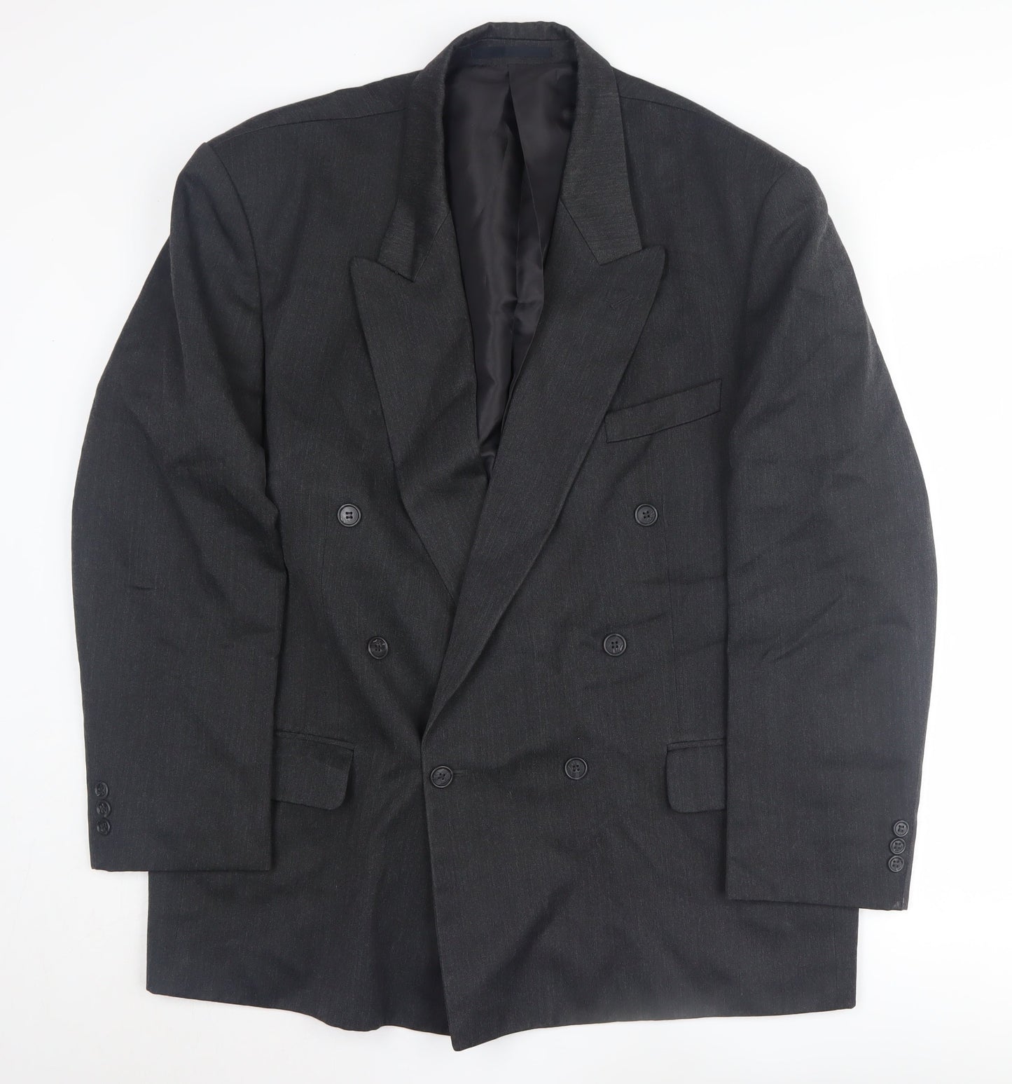 Mens UK Size 44 Burton Regular Black Suit Jacket
