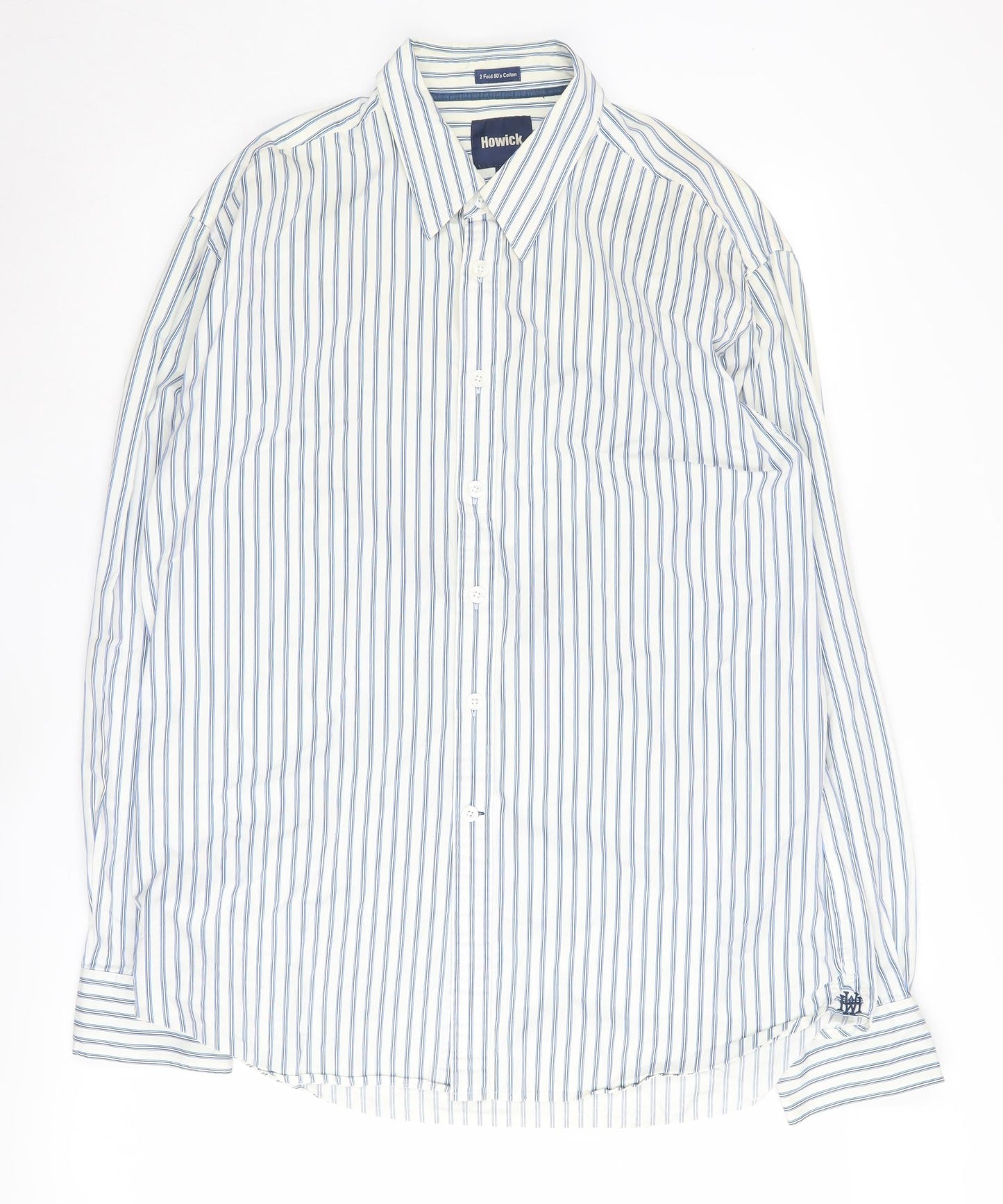 Howick Men's XL Multicoloured Striped Shirt