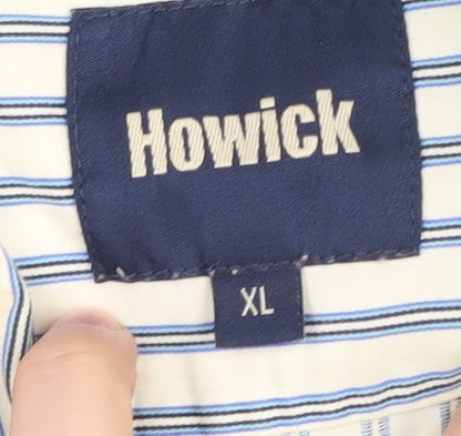 Howick Men's XL Multicoloured Striped Shirt
