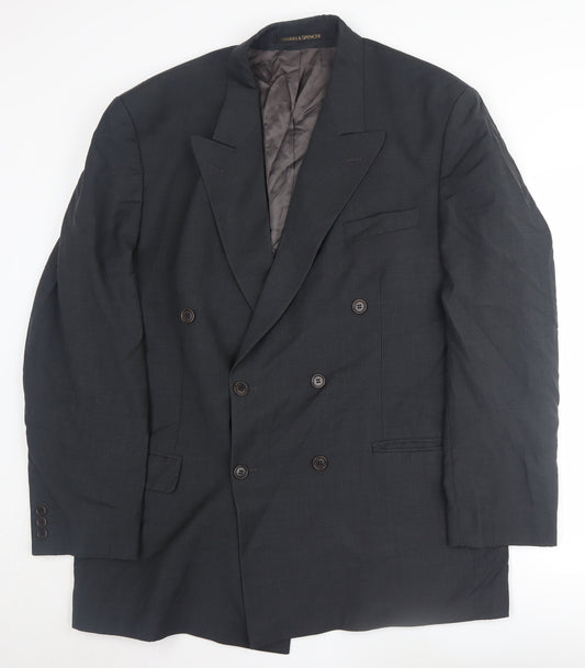 Mens UK Size 44 Marks and Spencer Regular Grey Suit Jacket