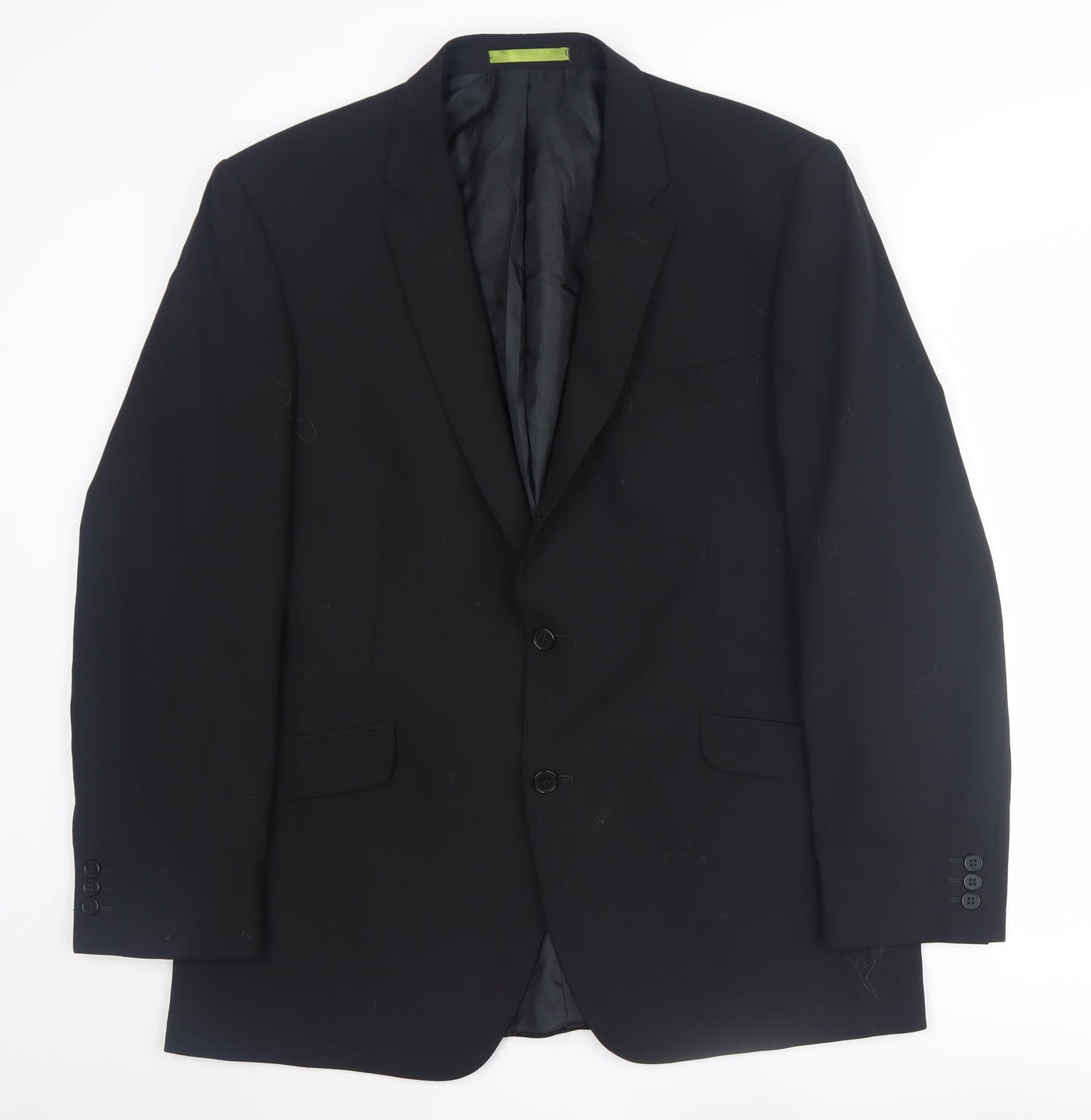 Mens UK Size 44 Burton Regular Black Suit Jacket