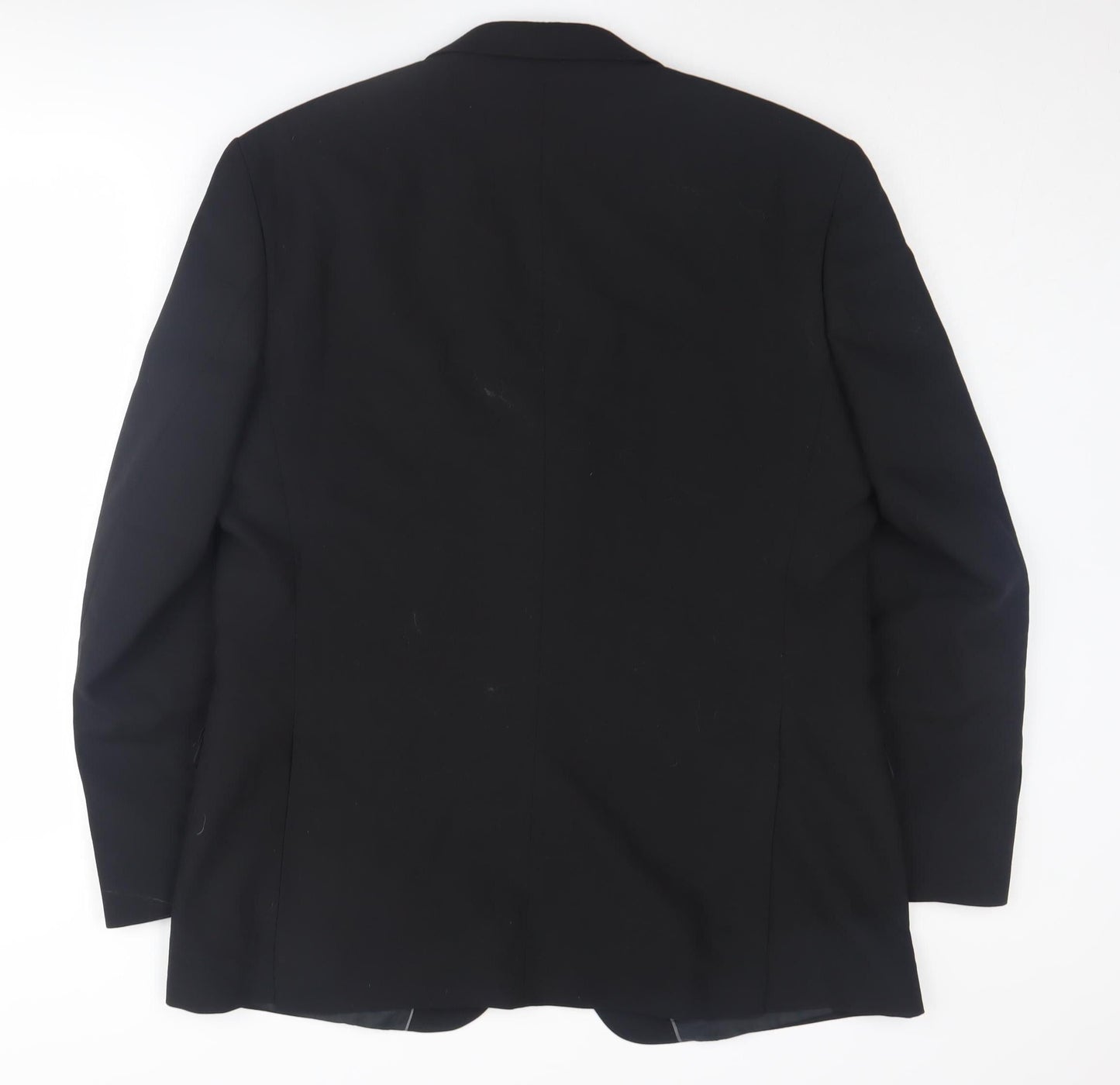 Mens UK Size 44 Burton Regular Black Suit Jacket