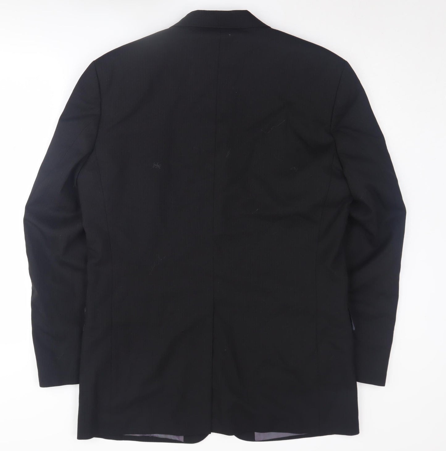 Mens UK Size 38 Karl Jackson Regular Black Suit Jacket