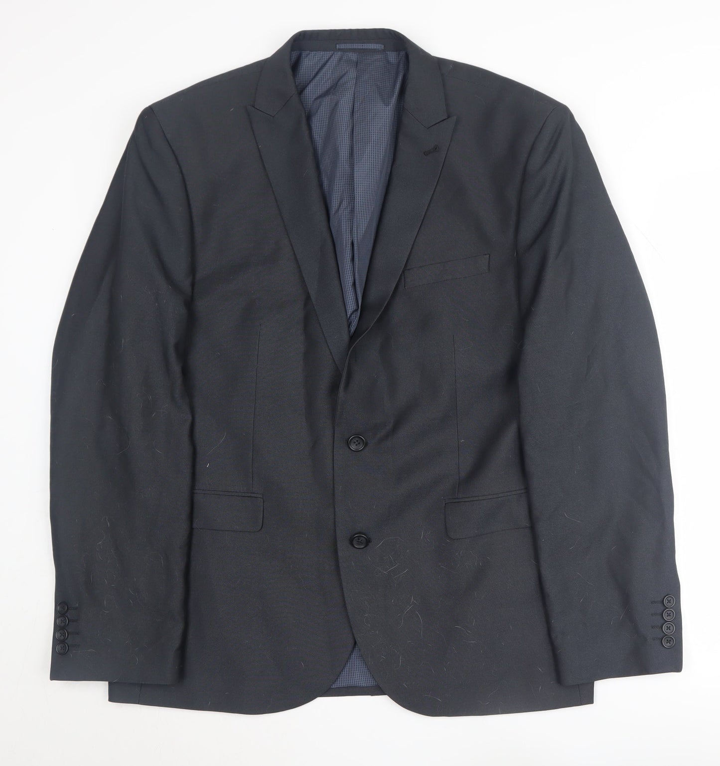 Mens UK Size 44 NEXT Regular Black Suit Jacket