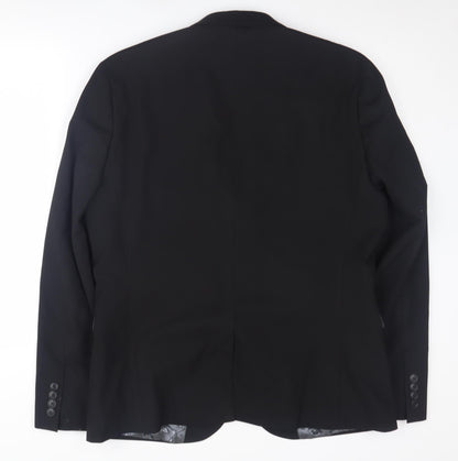 Mens UK Size 44 NEXT Regular Black Suit Jacket