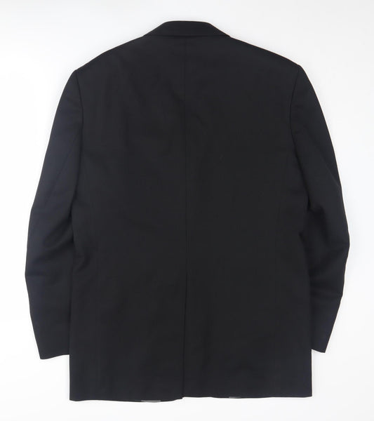 Mens UK Size 38 NEXT Regular Black Suit Jacket