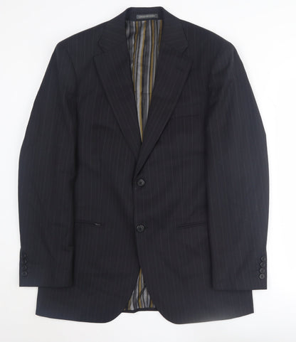 Mens UK Size 38 Greenwoods Regular Black Suit Jacket