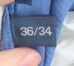 Polo Ralph Lauren Blue Corduroy Men's Trousers, Size L