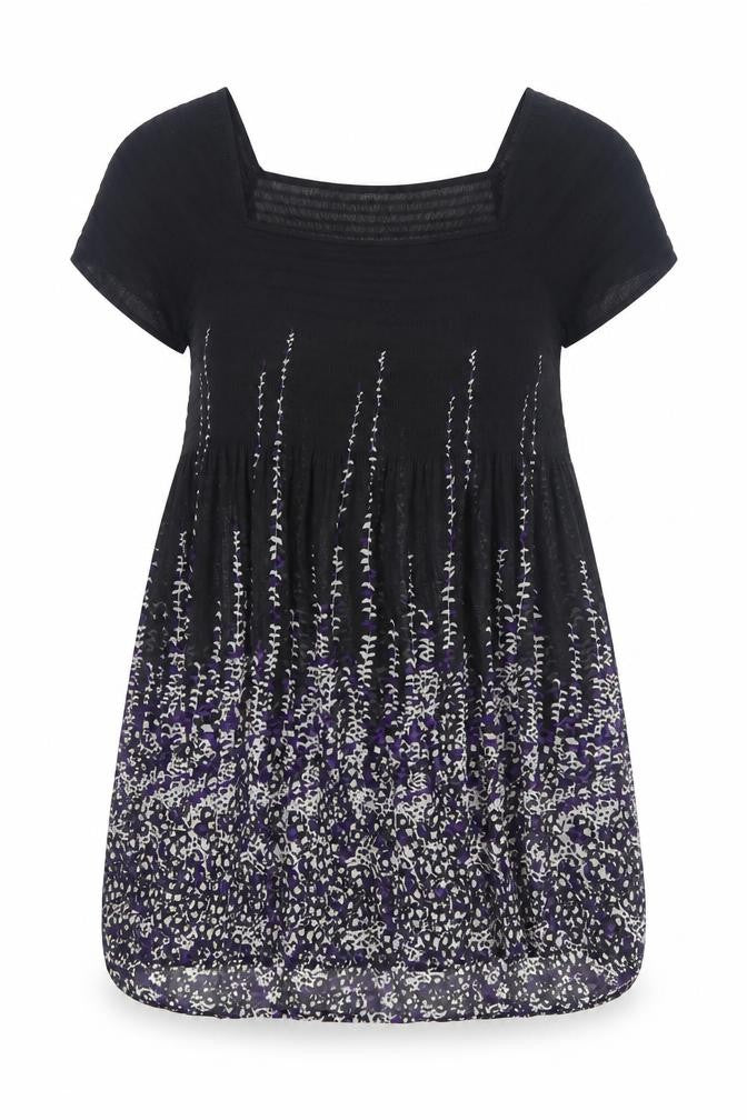 Marks and Spencer Women's Black Floral Blouse
