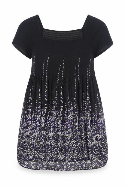 Marks and Spencer Women's Black Floral Blouse