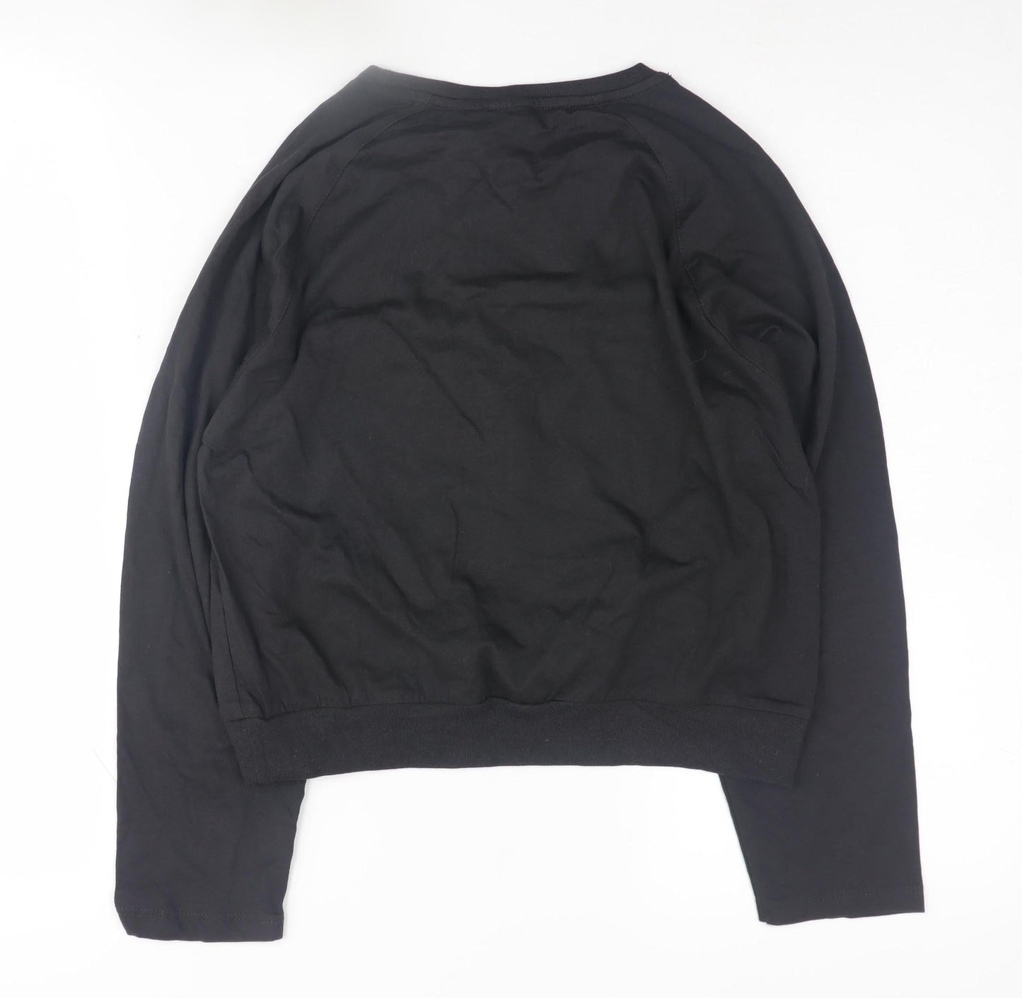 Zara Girls Black Long Sleeve Disney Mickey Mouse Pullover - Size 10