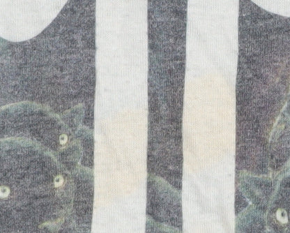 Hype x ASOS Grey Animal Print T-Shirt XS Men