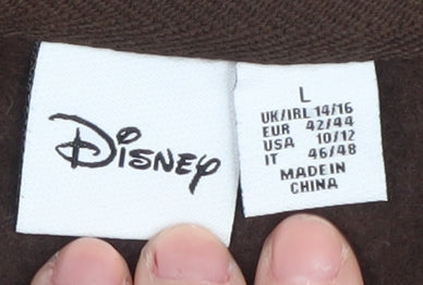 Disney Bambi Women's Brown Pullover Sweatshirt Size L