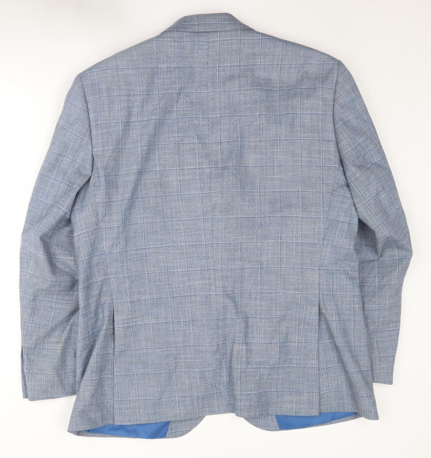 Mens UK Size 42 Marks and Spencer Regular Blue Suit Jacket