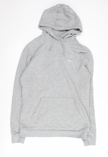 Mens UK Size L MP Grey Pullover Hoodie