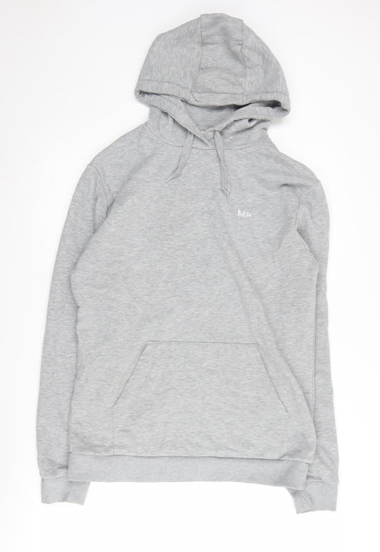 Mens UK Size L MP Grey Pullover Hoodie