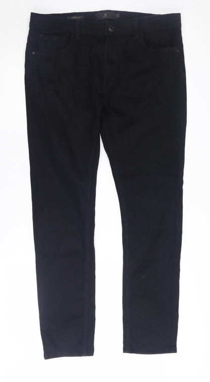 Next Women's Black Skinny Jeans, Size 36, Classic Fit