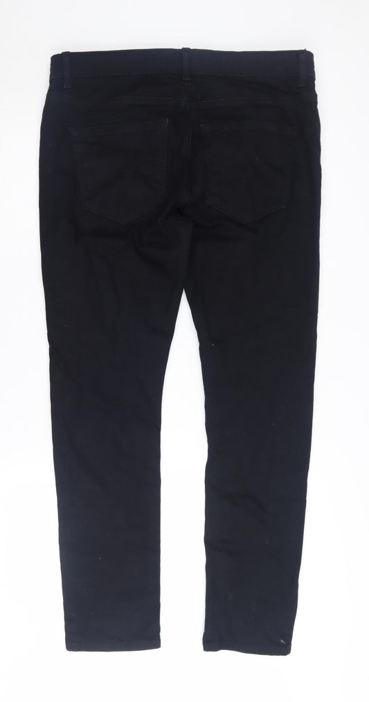 Next Women's Black Skinny Jeans, Size 36, Classic Fit