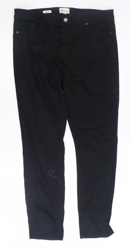 River Island Women's Black Skinny Jeans Size 8