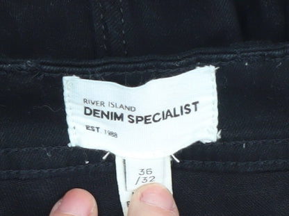 River Island Women's Black Skinny Jeans Size 8