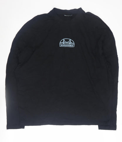 Mens UK Size M ASOS DESIGN Black  T-Shirt
