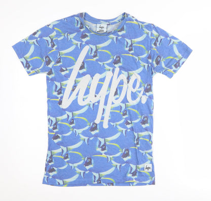 Unisex Adults UK Size XS ASOS Blue  T-Shirt