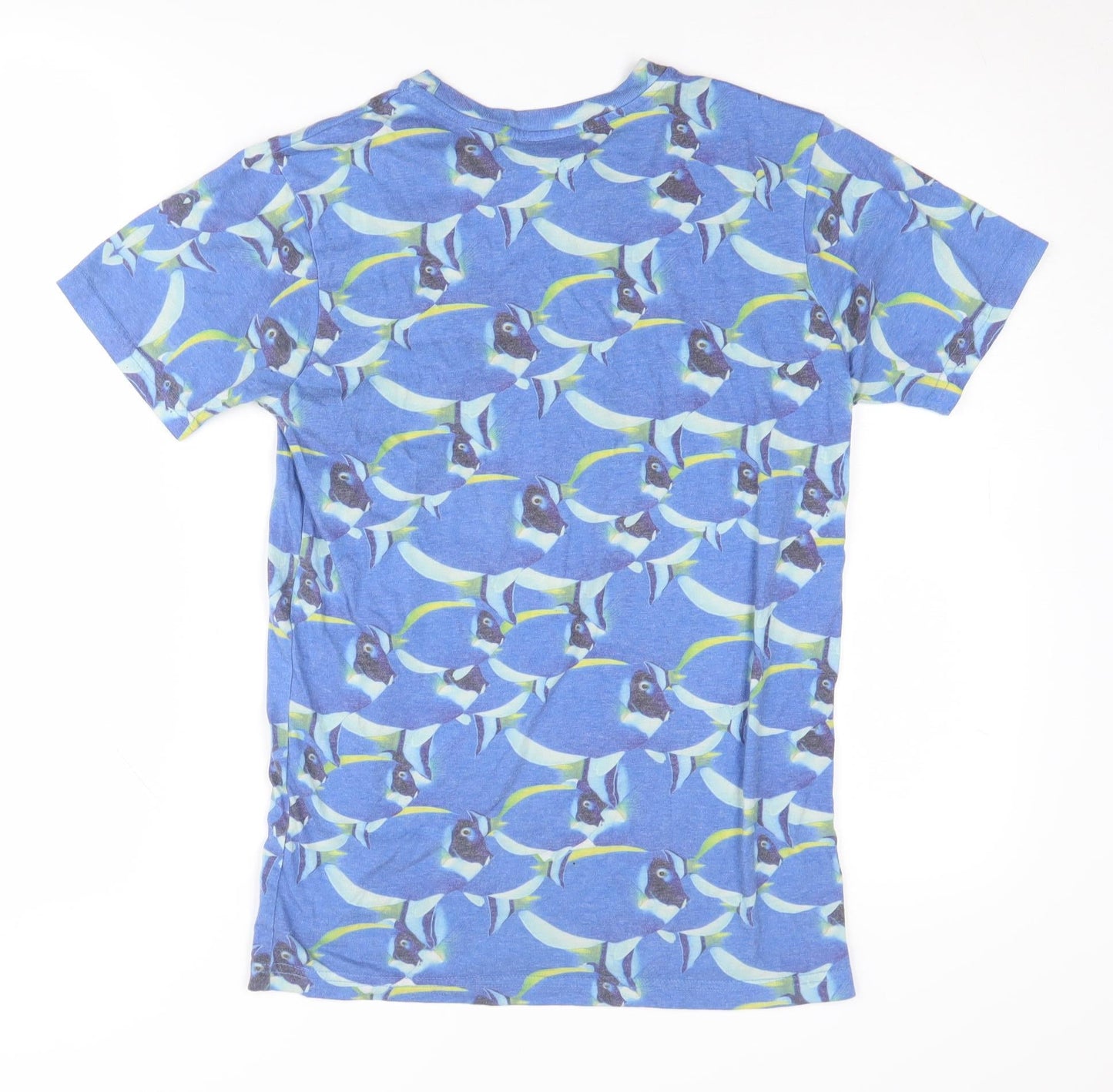 Unisex Adults UK Size XS ASOS Blue  T-Shirt