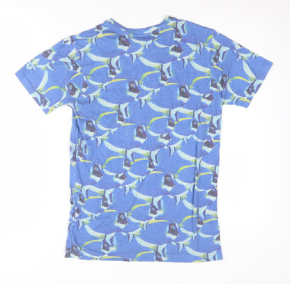 Unisex Adults UK Size XS ASOS Blue  T-Shirt