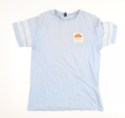 Mens UK Size S ellesse Blue  T-Shirt